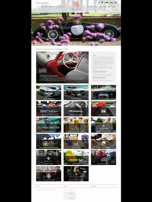 コンクール・オブ・エレガンスの公式WEBサイトにImmun' Âgeがパートナーとして掲載されています